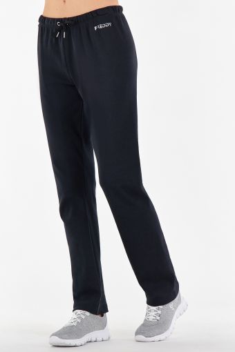 Low waist straight leg athletic trousers