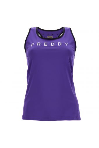 Eco-friendly, breathable Freddy Energy Top® tank top with print