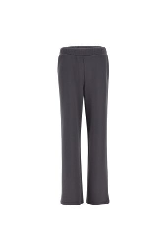 Pantaloni palazzo comfort fit in french terry