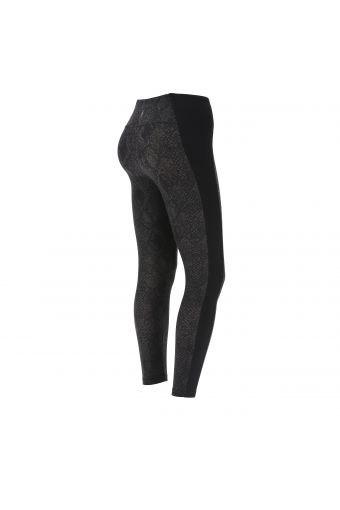 Sportliche Leggings mit Animal-Muster aus recyceltem Stoff - 100 % Made in Italy