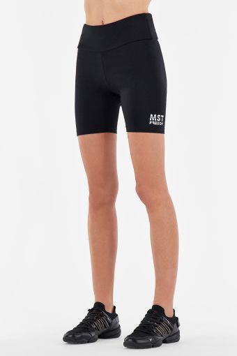 SuperFit biker shorts with high waist and MST FREDDY print