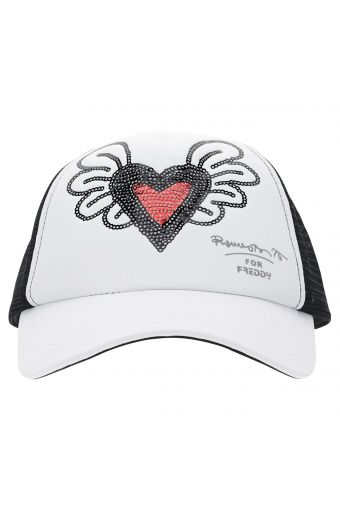 Winged heart baseball cap - Romero Britto Collection