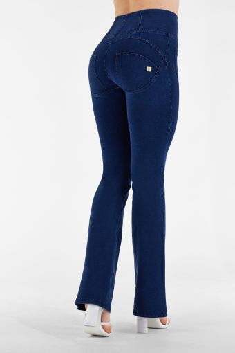 WR.UP® flare jeggings with high waist and patch pockets