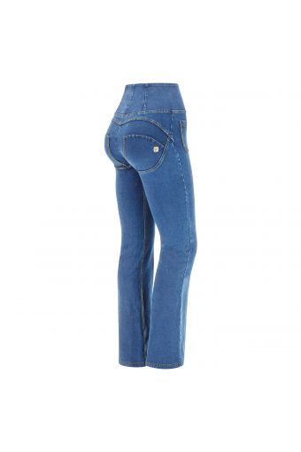 WR.UP® flare jeggings with high waist and patch pockets