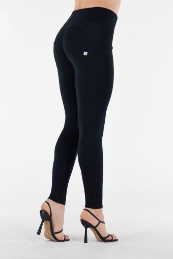 Hourglass-fit high waist skinny WR.UP® shaping trousers in cotton