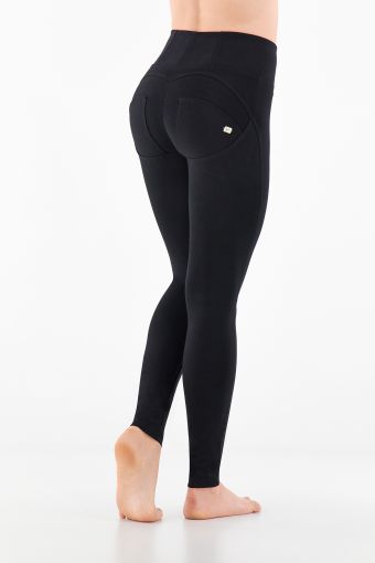 Pantaloni push up WR.UP® skinny vita alta cotone organico
