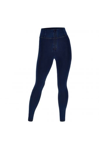 WR.UP® curvy push up jeggings with high waist, zip and skinny leg