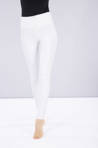 Faux leather high-rise WR.UP® trousers