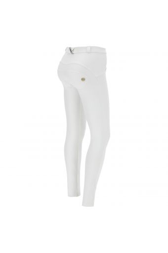 Pantaloni push up WR.UP® skinny in similpelle ecologica