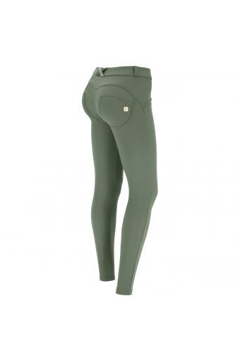 Regular-rise skinny WR.UP® push up trousers, Made in Italy