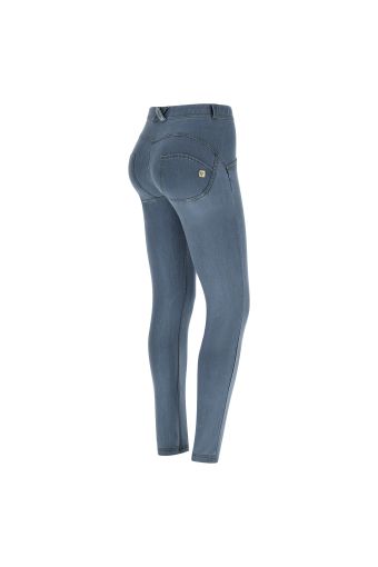 WR.UP® skinny push up trousers in eco-friendly jersey-denim
