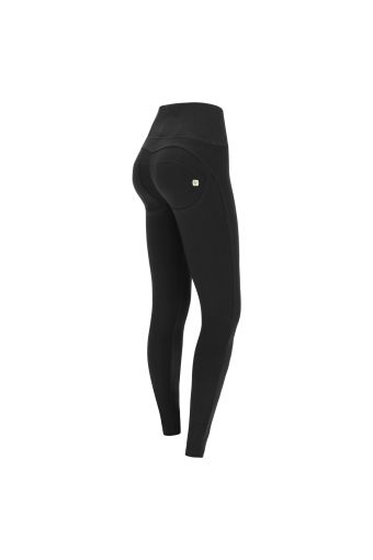 WR.UP® skinny push up jersey drill trousers with super high waist