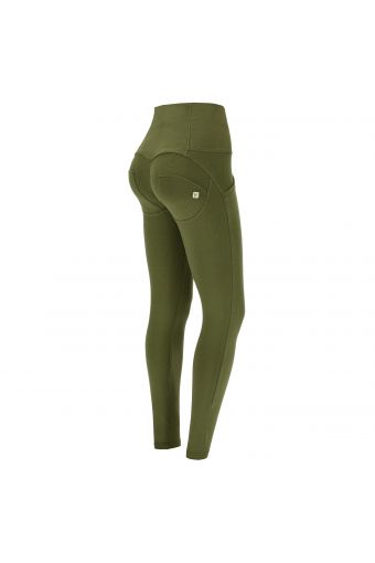 Pantaloni push up WR.UP® superskinny vita alta cotone organico
