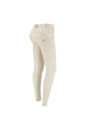 WR.UP® superskinny push up eco-friendly faux leather trousers