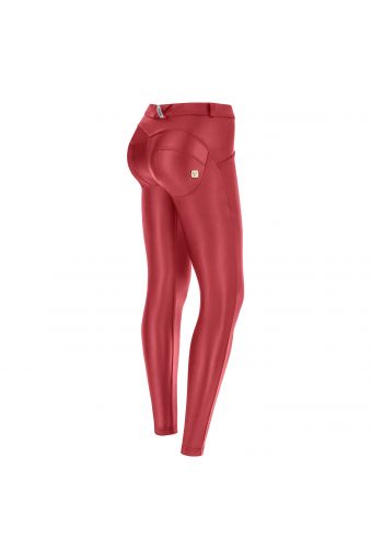 Super skinny WR.UP® shaping trousers in faux leather