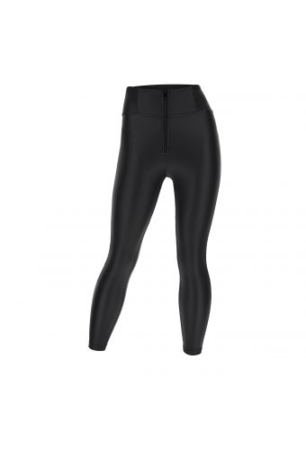 WR.UP® 7/8 superskinny curvy push up faux leather trousers