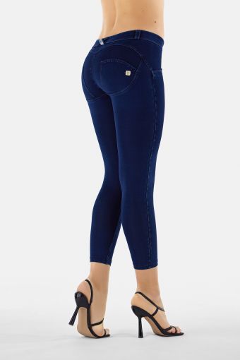 Jeggings push-up WR.UP® 7/8 taille basse en jersey durable
