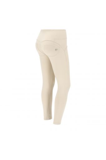 Pantaloni push up WR.UP® 7/8 vita media cotone organico