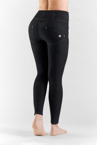 High waist WR.UP® shaping trousers in eco-friendly shuttle-woven fabric