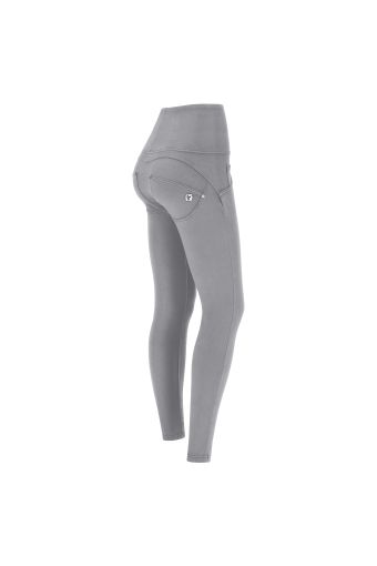 Super skinny high waist WR.UP® shaping trousers in shuttle-woven fabric