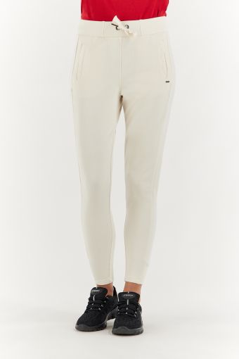 Slim-fit tapered fleece athletic trousers