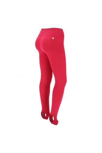 Seamless workout leggings with a stirrup