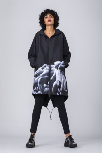 Parka Unisex printed with FREDDY A Choreography by Luca Tommassini