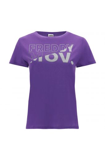 T-shirt with a FREDDY MOV. print 
