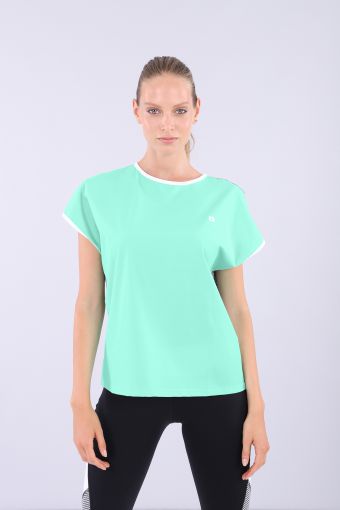 Women’s ecological fabric yoga t-shirt - 100% Made in Italy