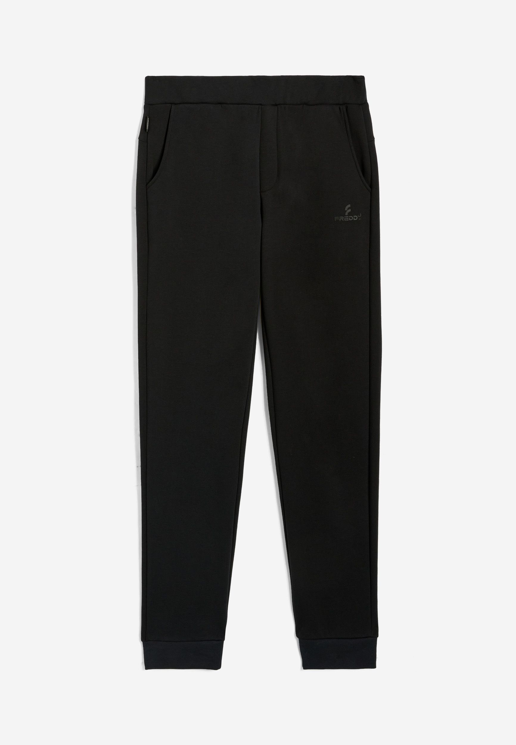 Pantaloni uomo in felpa con fondo a polsino Freddy Official Store