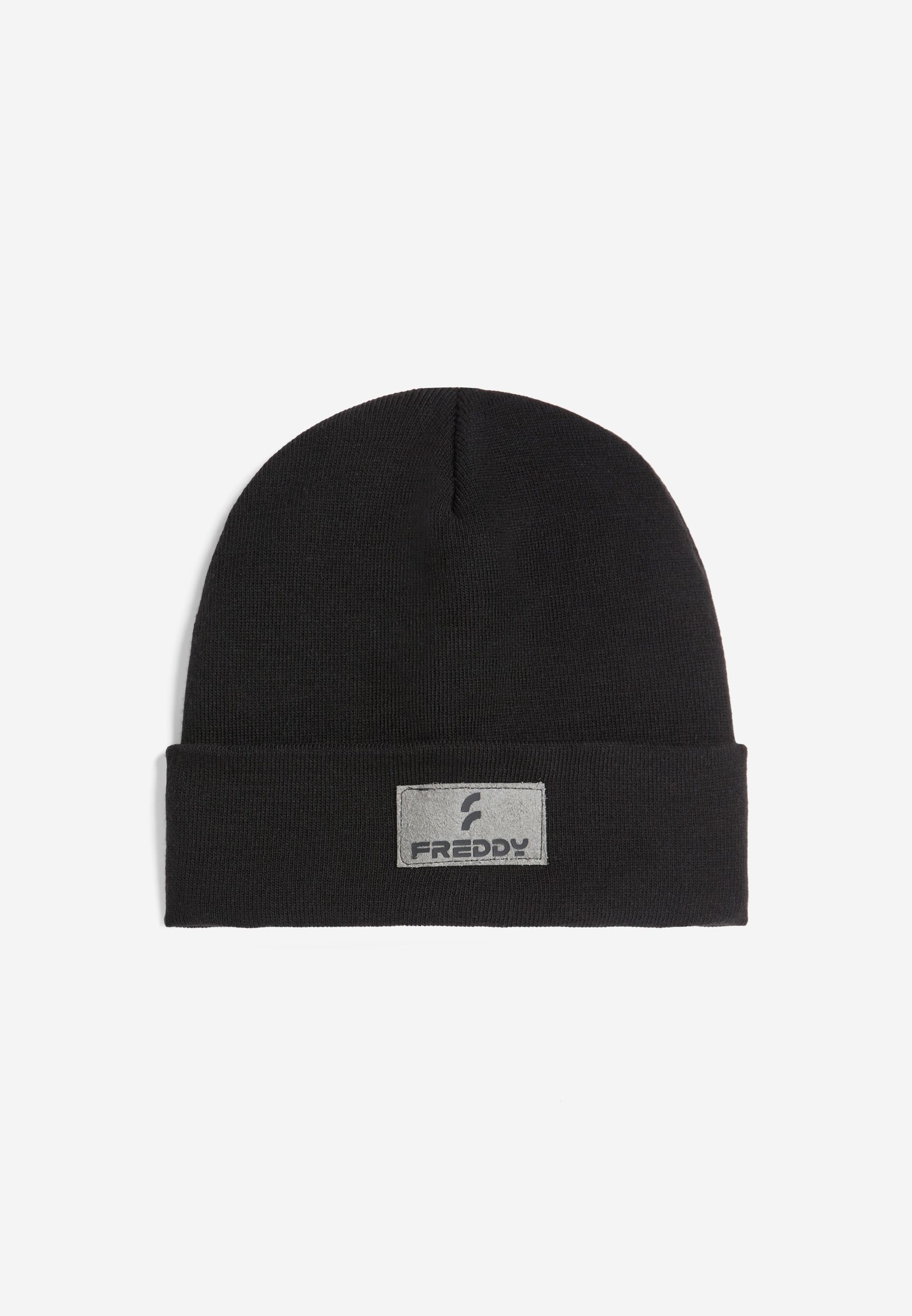 Bonnet beanie pour homme avec revers