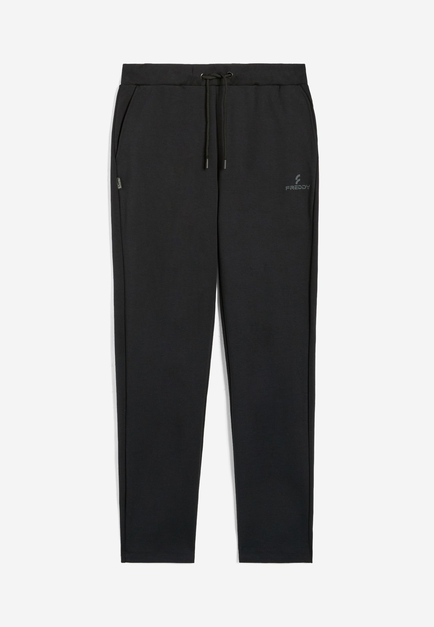Pantalon de jogging pour homme, en coton interlock, avec coupe
