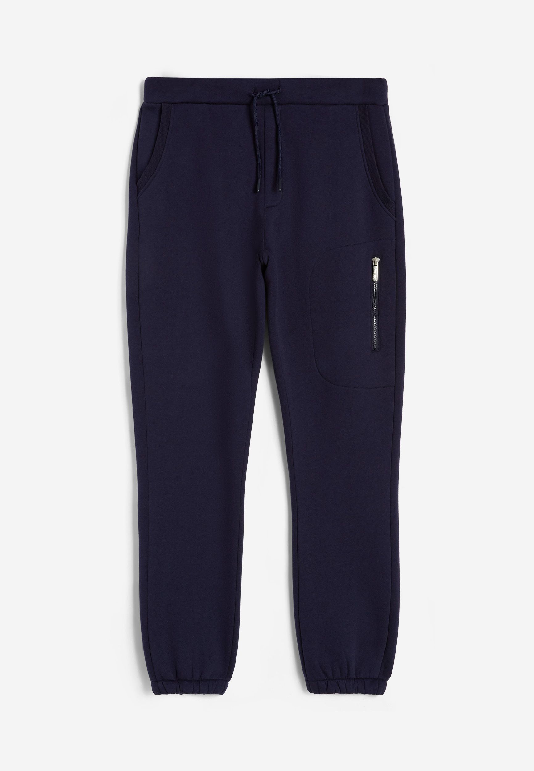 Pantalon de jogging pour homme avec poche munie d'une fermeture éclair sur  la cuisse