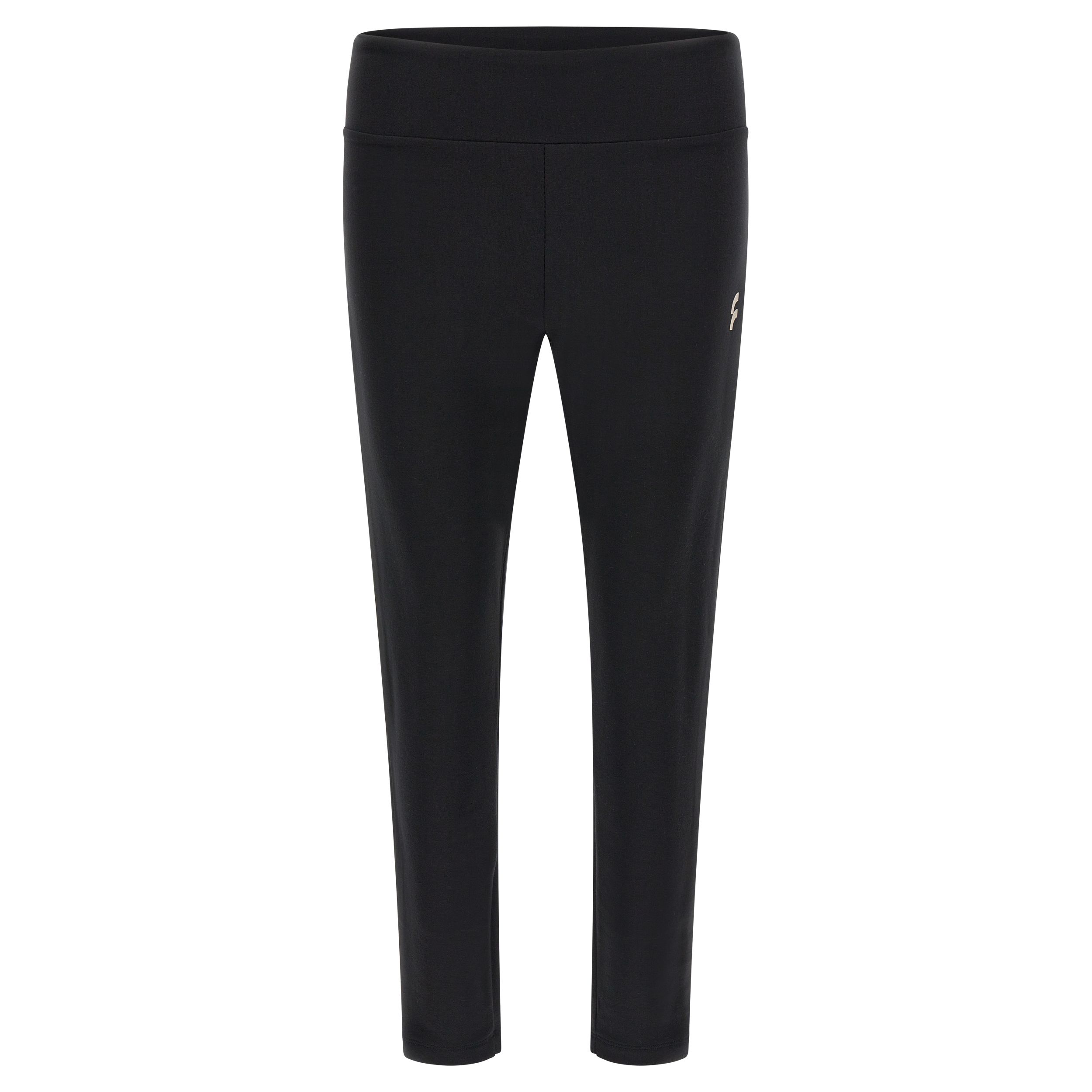 High waist viscose fleece leggings with a print on the lower leg