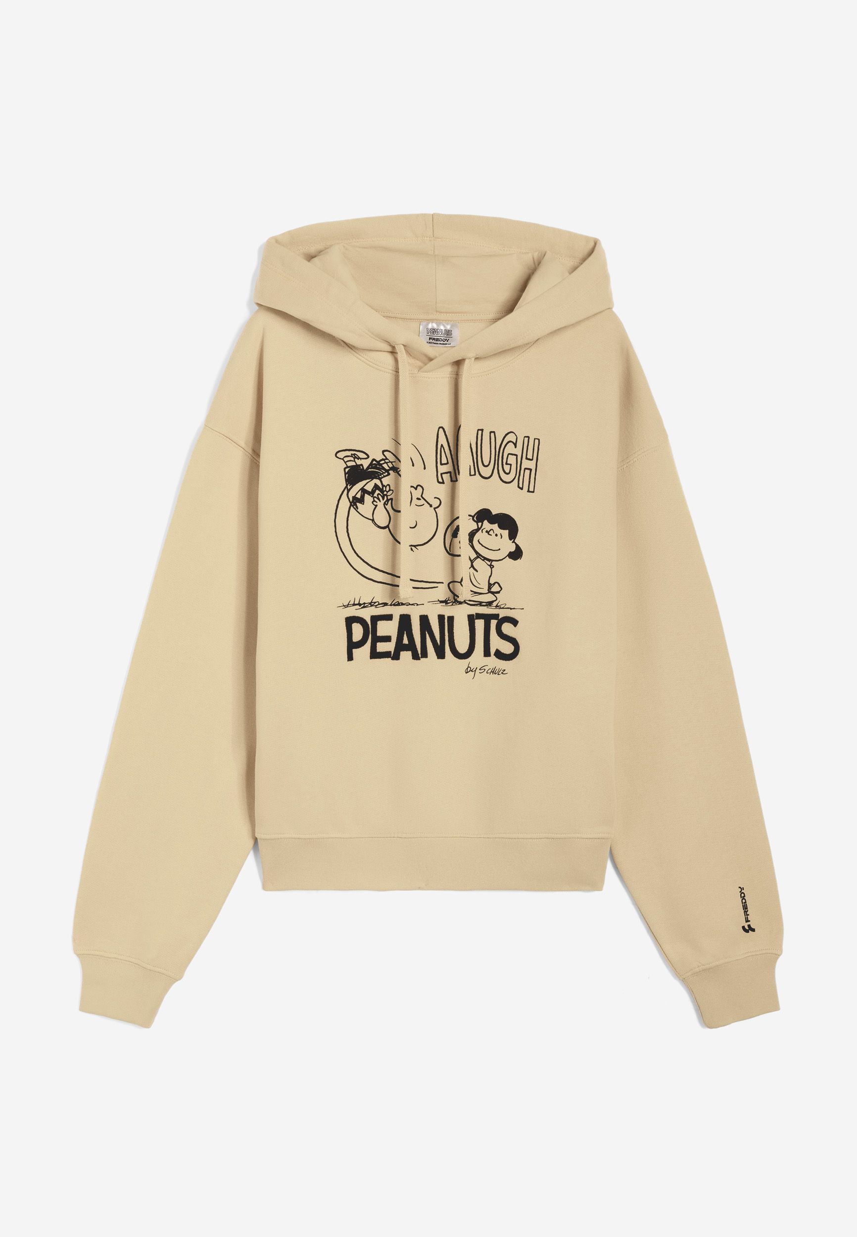 Peanuts graphic comfort fit hoodie Freddy Official Store