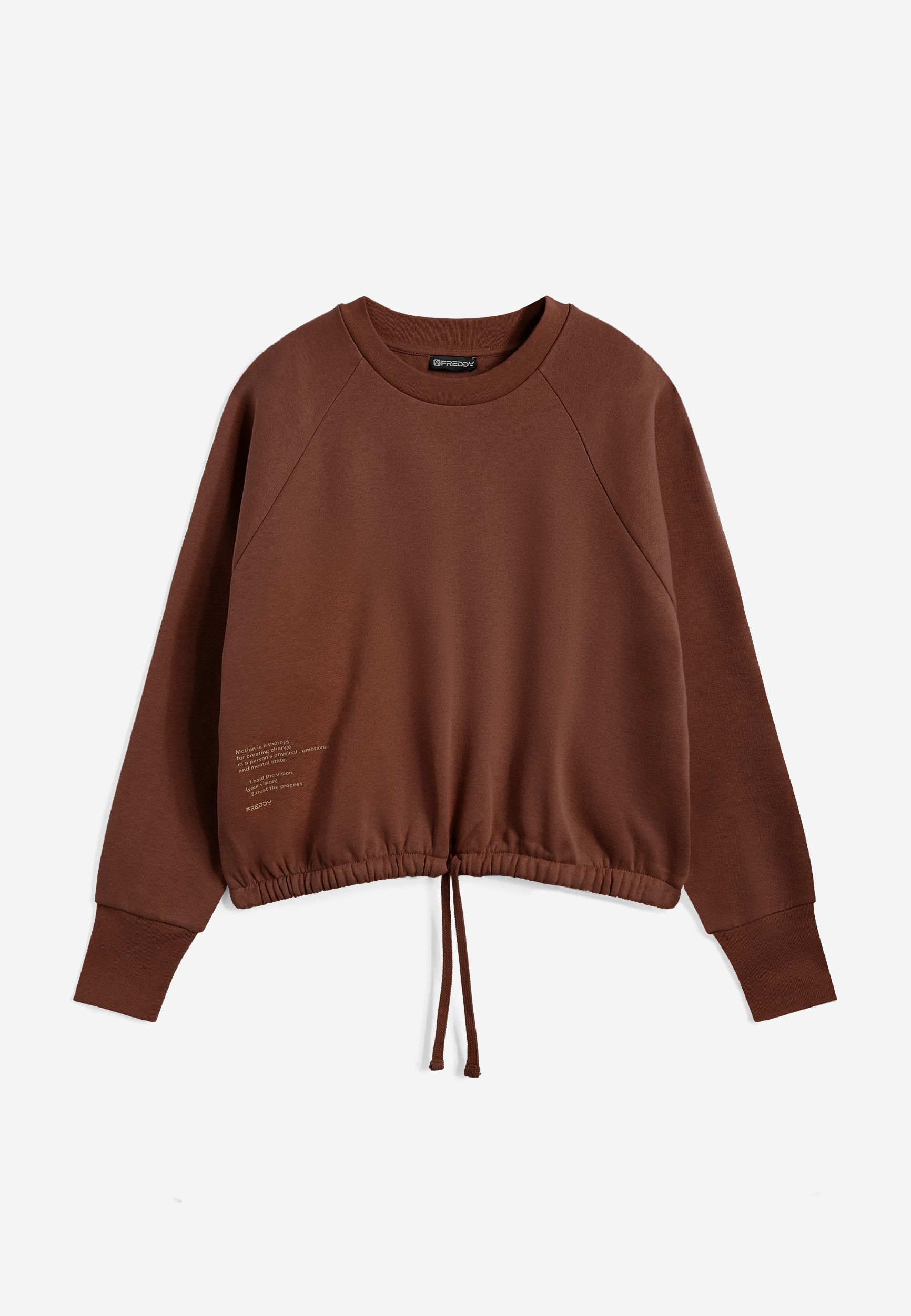 Drawstring 2025 waist sweatshirt