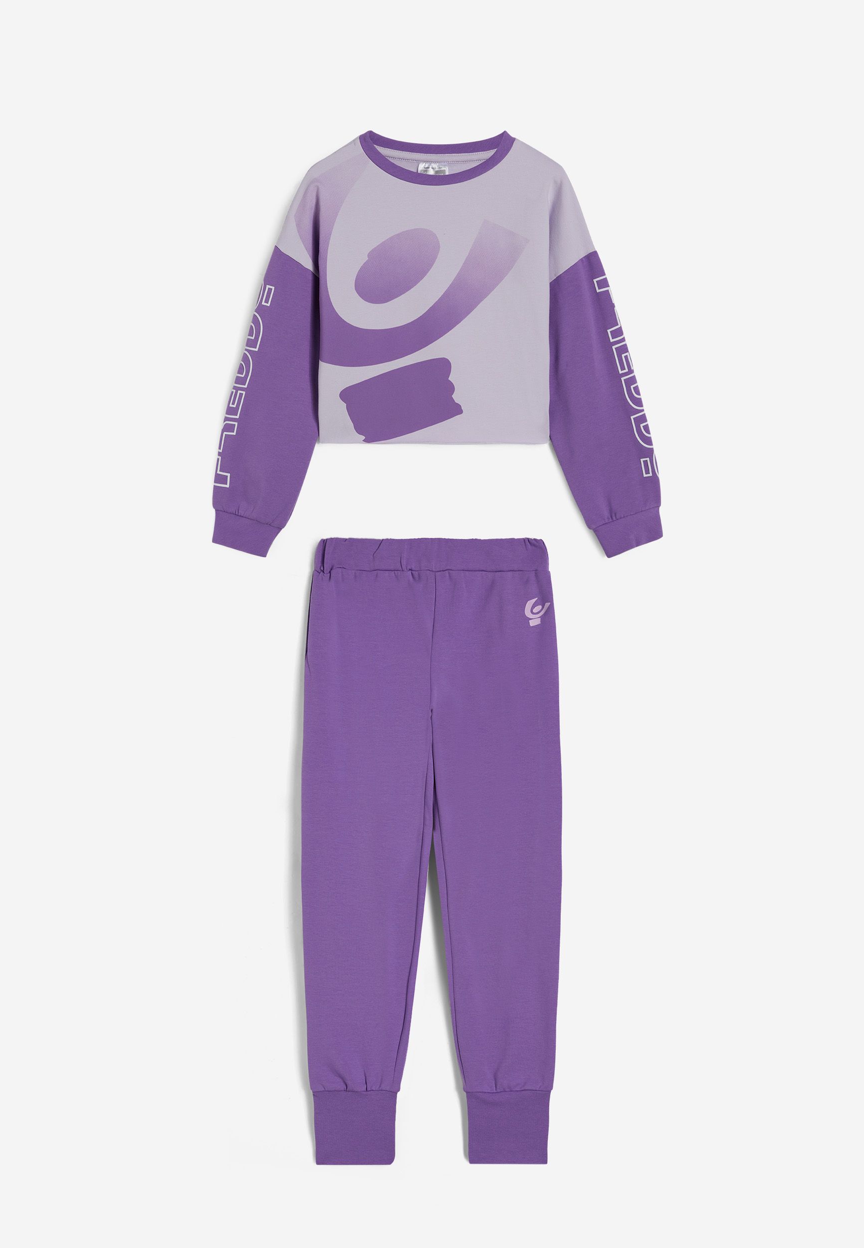 Felpa corta bambina best sale