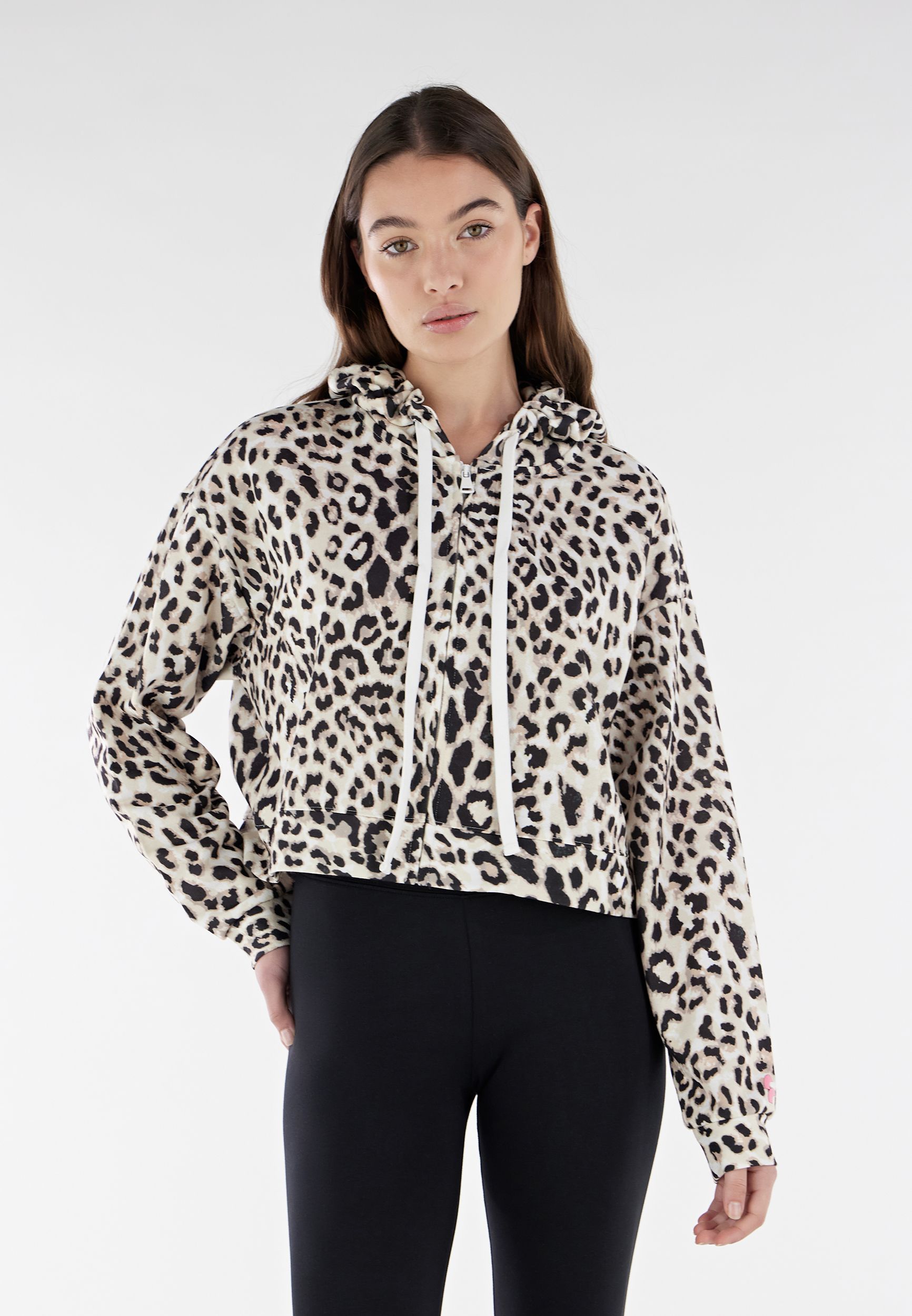 Leopard print hoodie new arrivals