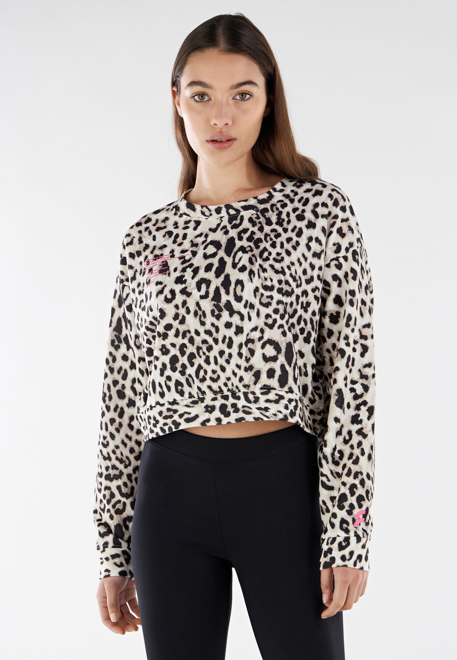 Sweatshirt outlet leopard print