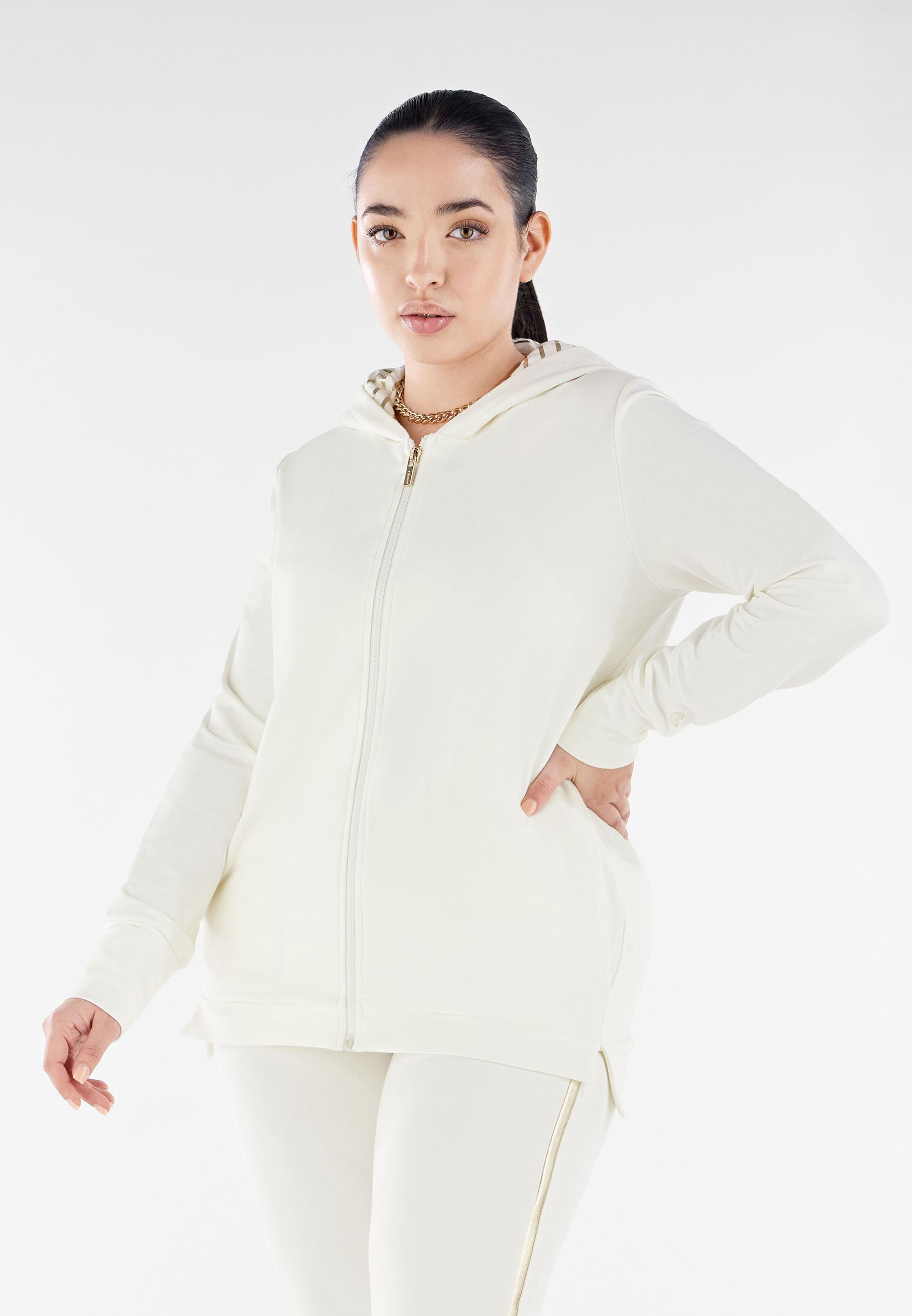 Shiny sweatshirt clearance