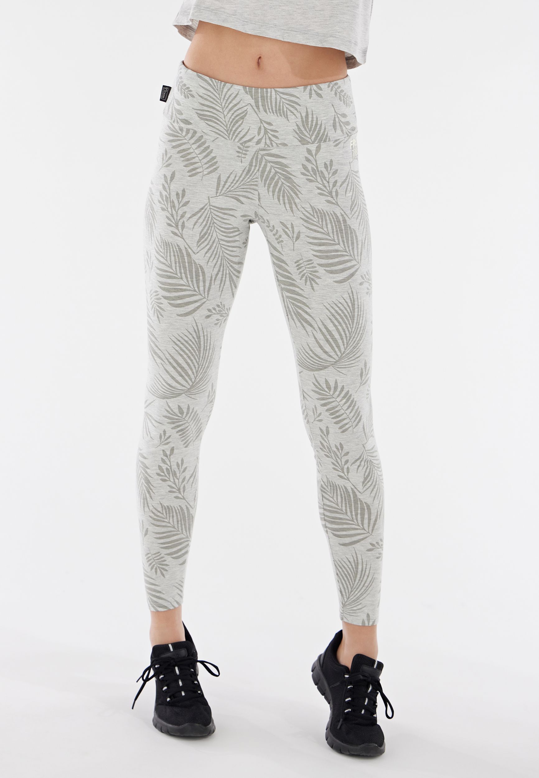 Tropical print leggings discount