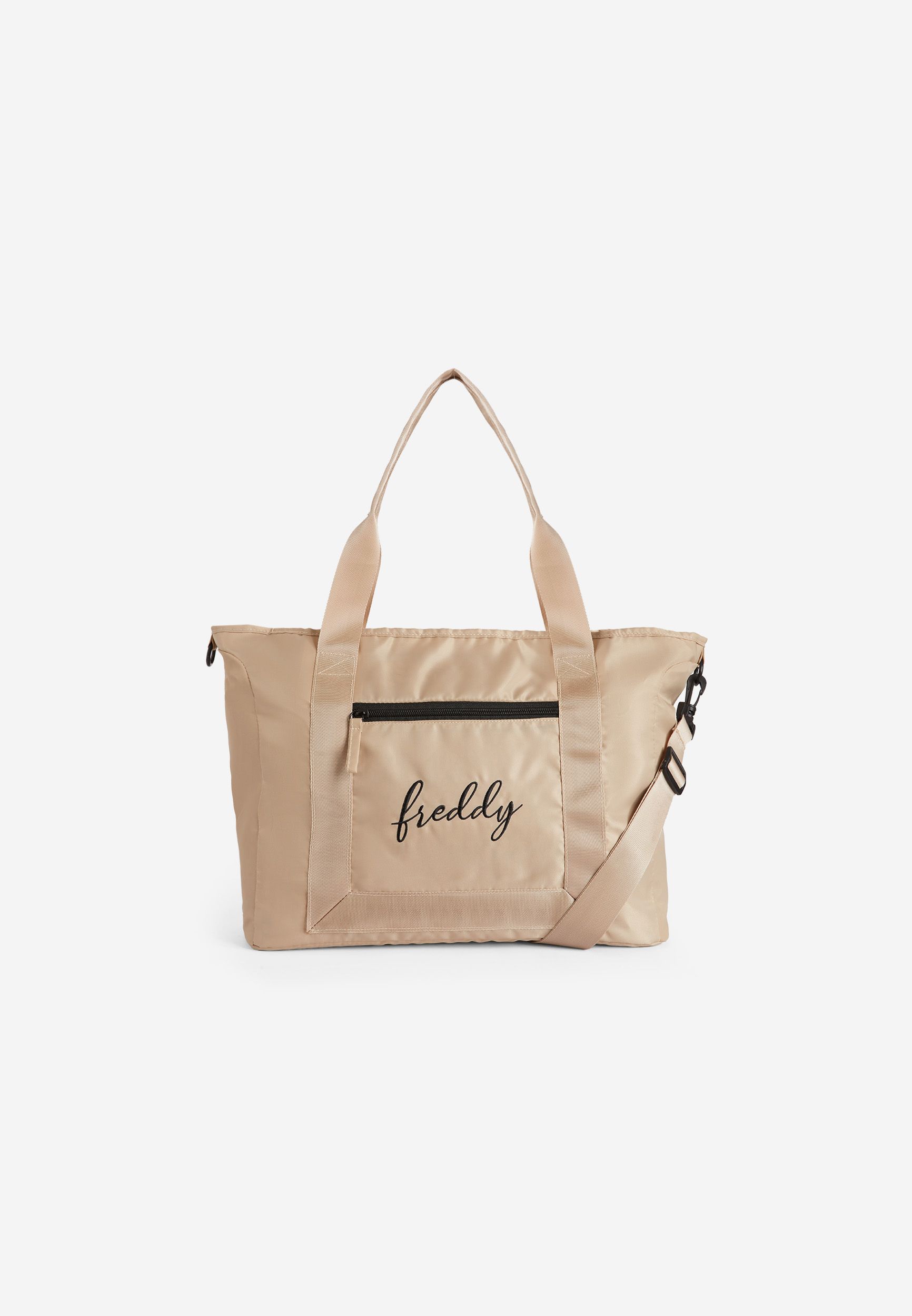 Borsa tote bag con tracolla con logo ricamato Freddy Official Store