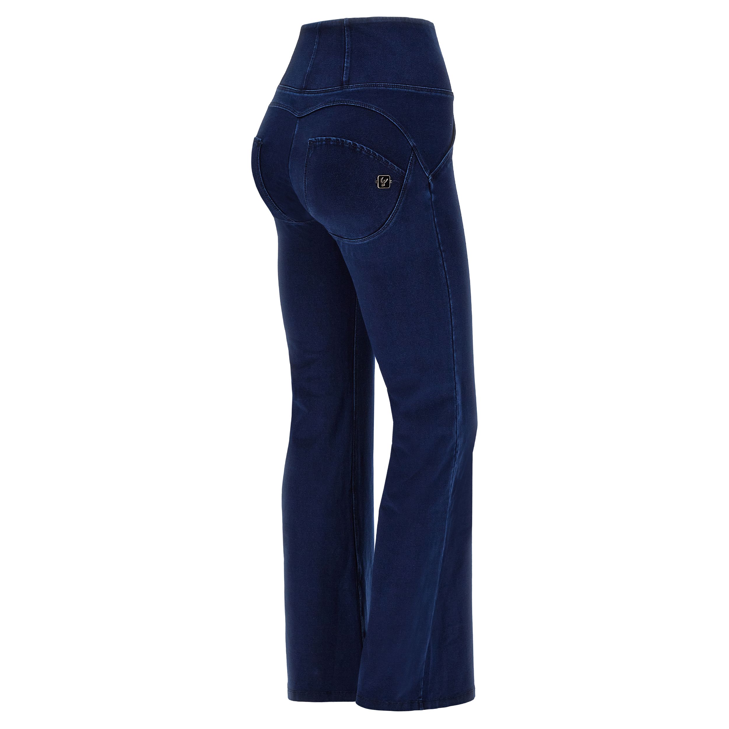 Super-flare WR.UP® shaping jeggings with a high waist