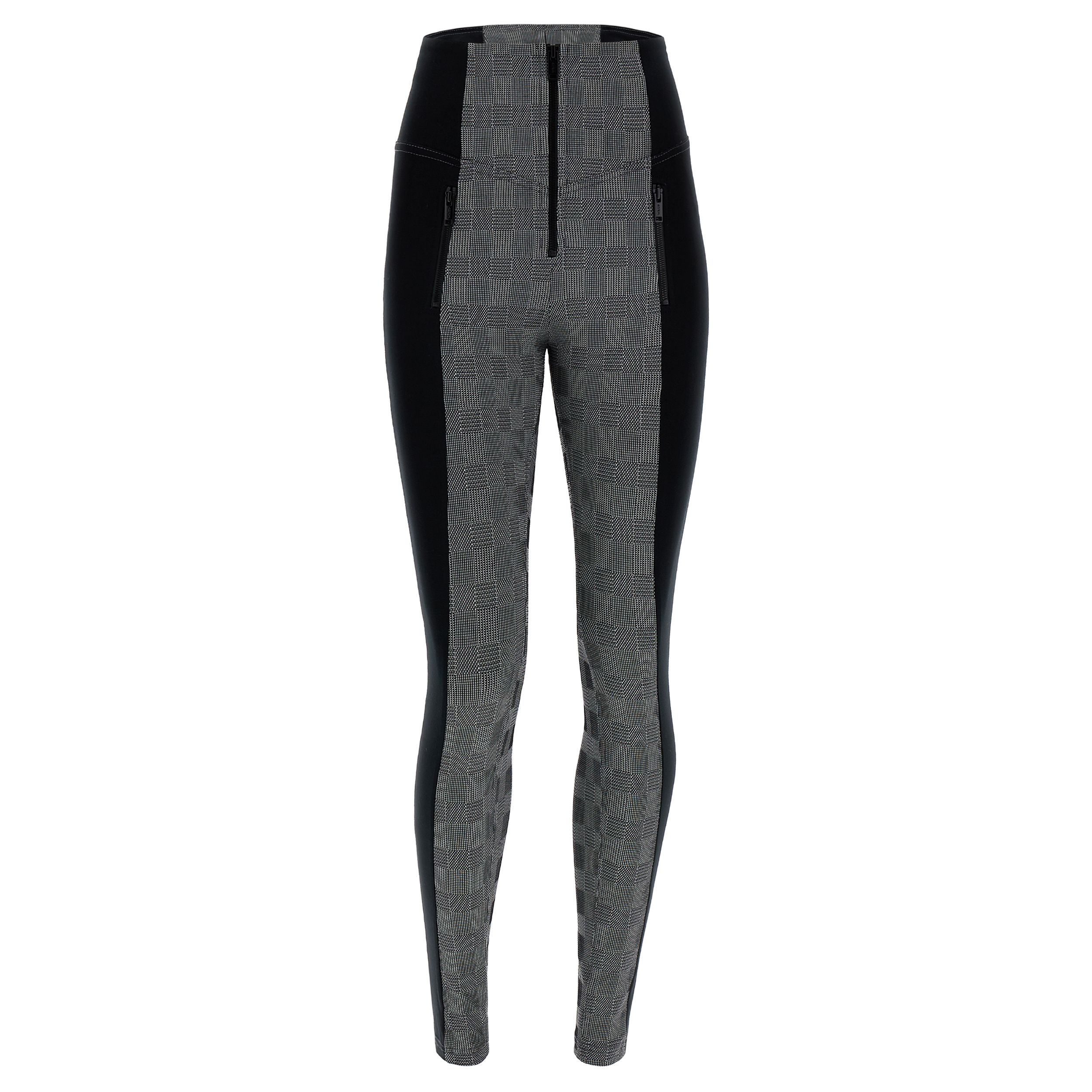 Glen plaid WR.UP shaping trousers Freddy Official Store