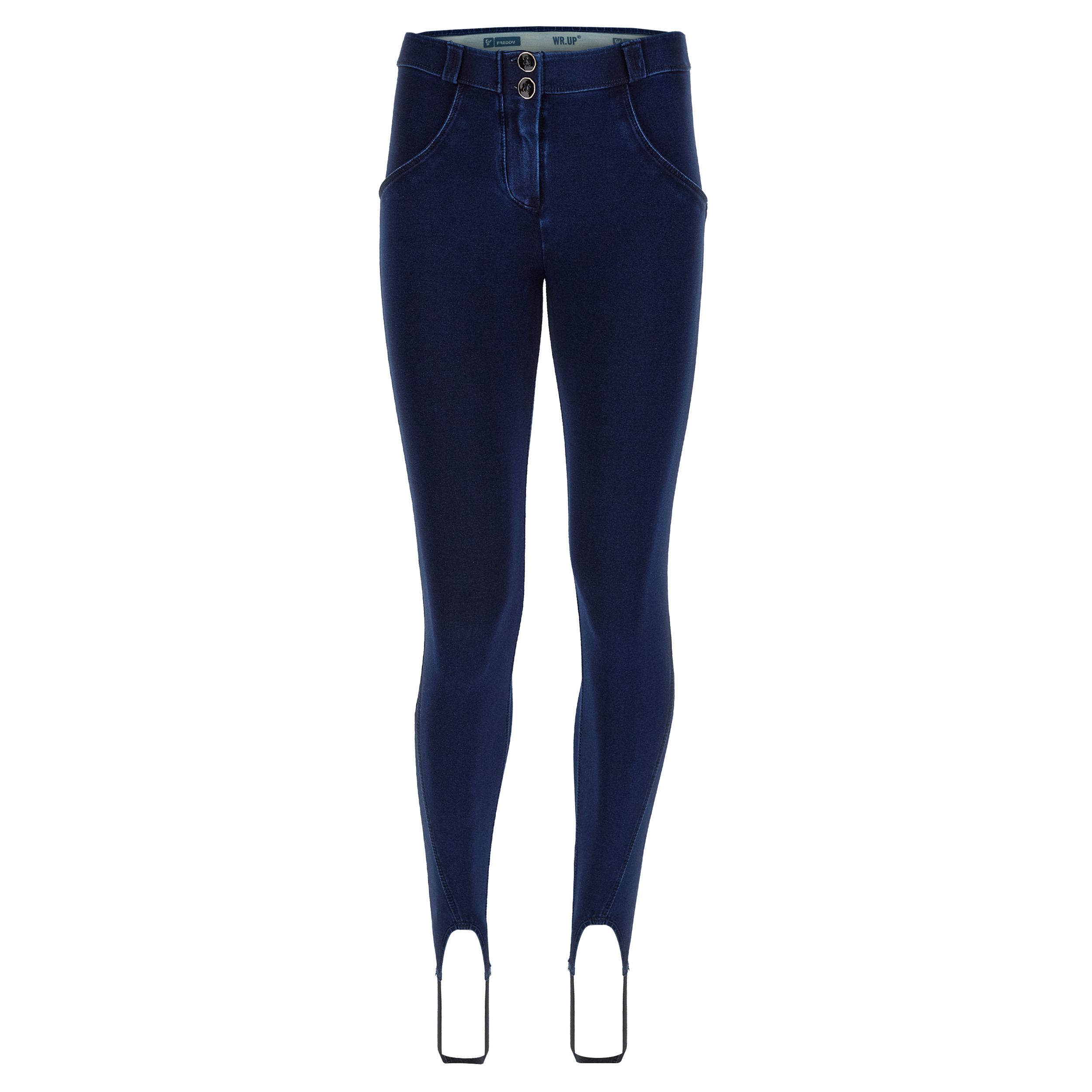 Regular waist WR.UP shaping jeggings with stirrups Freddy Official Store