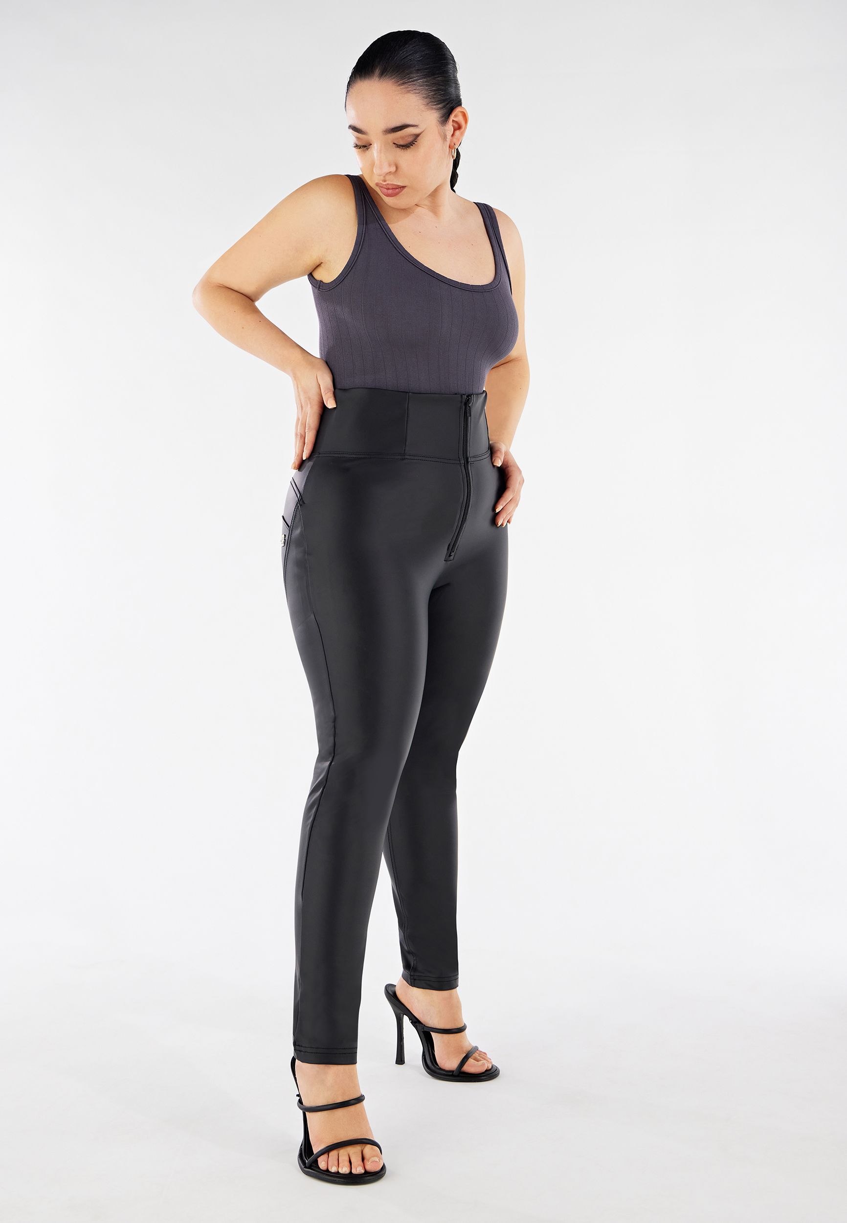Ladies leather trousers size 8 hotsell