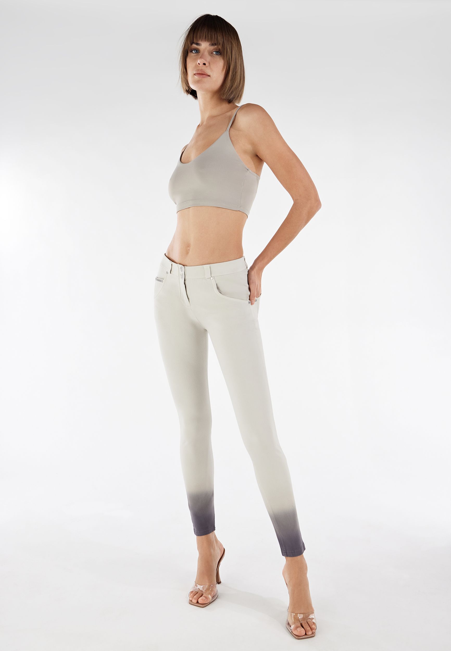 Effet push up pantalon top