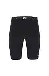 Shorts in tessuto traspirante D.I.W.O.® con bande reflex - front