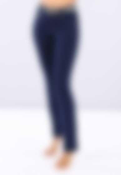 N.O.W.® Pants, pantalone slim fit effetto denim fondo dritto