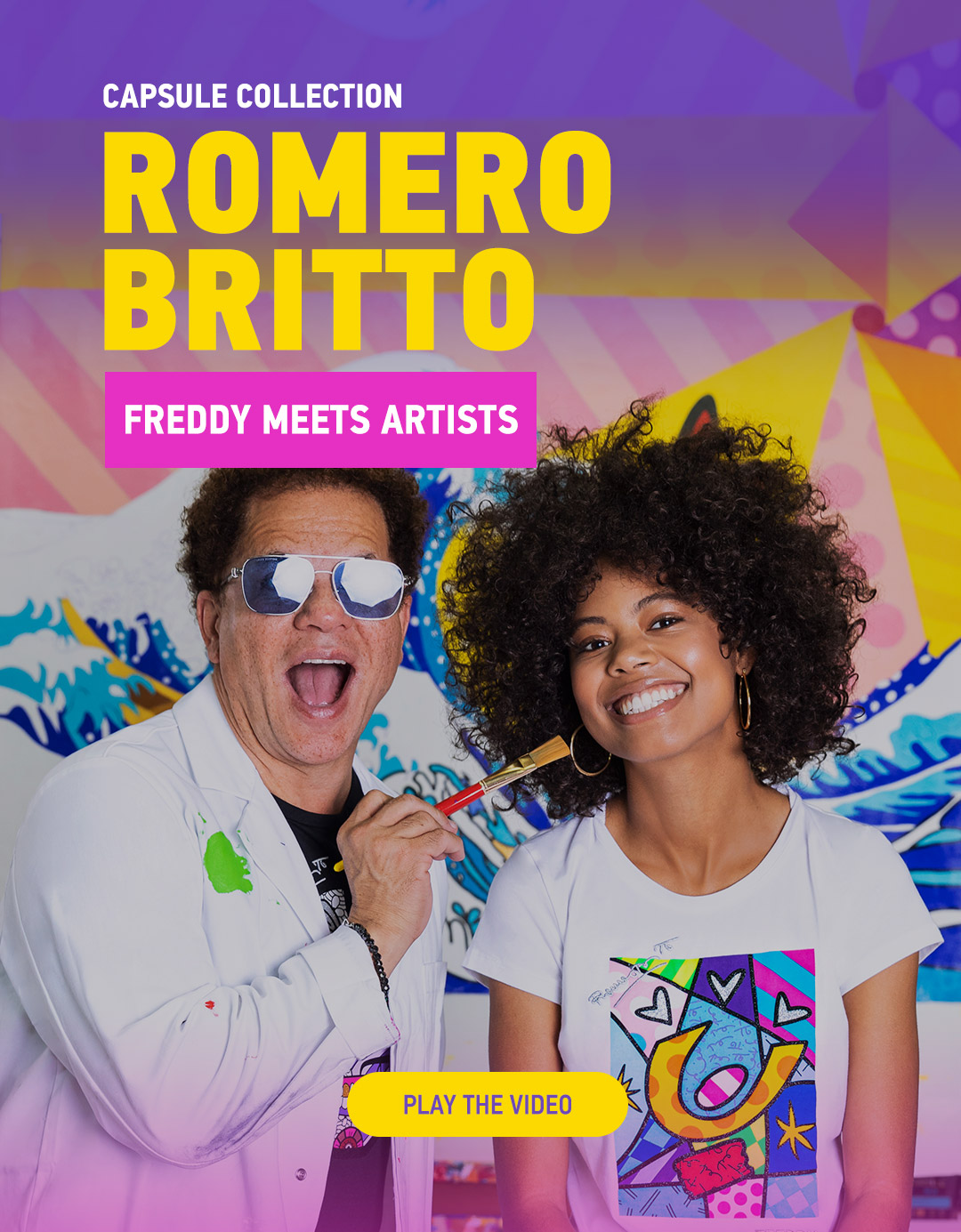 FREDDY MEETS ARTISTS: ROMERO BRITTO